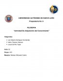 Actividad de adquisición del conocimiento Filosofia