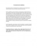 Formulación de la Hipótesis.