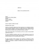 Asunto: Invitación a desfile de modas.