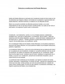 Estructura constitucional del Estado Mexicano.