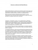 Estructura constitucional del Estado Mexicano.