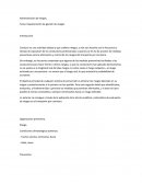 Departamento de gestión de riesgos.