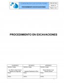 Tener muy en claro los pasos a seguir en la etapa de excavación de acuerdo al tipo de terreno, las dimensiones de la zanja para la instalación de tuberías de PVC.