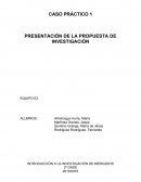 PRESENTACIÓN DE LA PROPUESTA DE INVESTIGACIÓN.