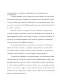 Aplicación de las pruebas psicológicas.