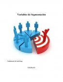 Variables de segmentación. Fundamentos del marketing