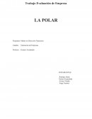 Trabajo evaluación de empresa La Polar