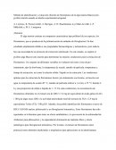 Método de identificación y extracción eficiente de florotaninos de la alga marina Macrocystis pyrifera marrón usando un diseño experimental ortogonal