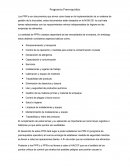 Control de la operación y medidas para evitar la contaminación cruzada