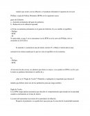 Si aumenta A, aumenta la tasa de interés real de LP, el Banco Central sube la tasa nominal en la misma cuantía por lo que no varia el equilibrio en la economía.