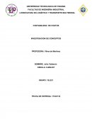 CONTABILIDAD DE COSTOS INVESTIGACION DE CONCEPTOS