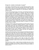 Ensayo de “¿Quién se ha llevado mi queso?”