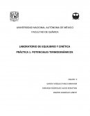 LABORATORIO DE EQUILIBRIO Y CINÉTICA