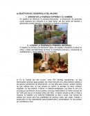 OBJETIVOS DESARROLLO DEL MILENIO.