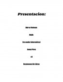 Ensayo: Preguntale a alicia.