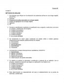 Métodos de análisis a plantas.