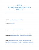 REPORTE DE LECTURA ACERCA DE LA DIMENSION ETICA Y CIUDADANA DE QUE TRATA, LAS CIENCIAS SOCIALES