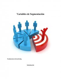 Variables de segmentación. Fundamentos del marketing. Página 1