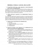 Si usted fuera Luis Lerma, ¿cómo empezaría a reunir información sobre lo que es la administración?.