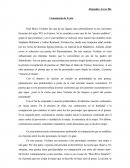 Comentario de texto "Femme et chatte"