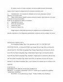 Contrato social es el medio constitutivo de toda sociedad mercantil