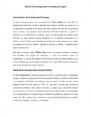 Antecedentes de la union europea.