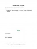 Resolver cada uno de los siguientes problemas propuestos: Tema: la vejez y sus características