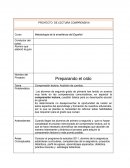 PROYECTO DE LECTURA COMPRENSIVA