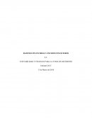 RAZONES FINANCIERAS Y ESTADOS FINANCIEROS.