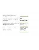 EL BULLYING EN LA ESCUELA. ENSAYO