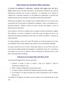 Tema II sobre los Servidores Web y dominios