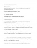 La naturaleza de los sistemas económicos.