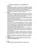 EL TRABAJO COLABORATIVO Y LA INCLUSIÓN SOCIAL.