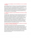 Comparación de dos empresas colombianas.