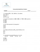 EVALUACIÓN DIAGNOSTICA 8º BÁSICO