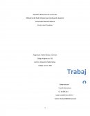 TRABAJO MATEMÁTICAS Y CIENCIAS