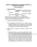 AÑO DE LA INVERSIÓN PARA EL DESARROLLO RURAL Y LA SEGURIDAD ALIMENTARIA