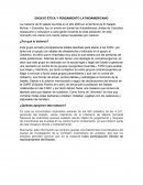 ENSAYO ÉTICA Y PENSAMIENTO LATINOAMERICANO.