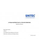 Elabore su propio concepto de Responsabilidad Social