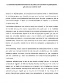 La soberanía reside exclusivamente en el pueblo, del cual emana el poder público, ¿Es esta una condición real?