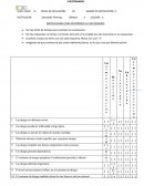 Encuesta sobre las drogas.