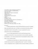 La auditoria gubernamental.