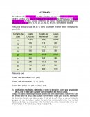 Actividad El costo total utilizando
