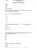 Asignatura: educación matemática. Evaluada de funciones