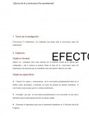 EFECTOS DE LA CONVIVENCIA PREMATRIMONIAL EN LA JUVENTUD AREQUIPEÑA .