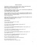 Reglas de acentuación.