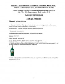 RUIDOS Y VIBRACIONES. Página 1