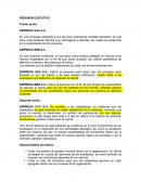 Tarea de resumen ejecutivo