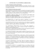 GESTION DE UNA ECONOMIA GLOBALIZADA