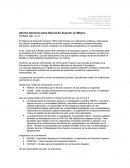 Informe Nacional sobre Educación Superior en México.